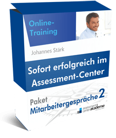 Online-Assessment-Center-Training Mitarbeitergespräche